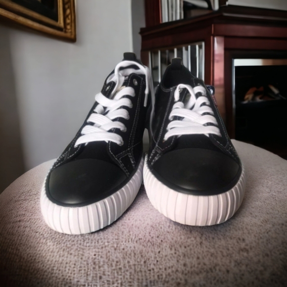 NEW!!! LEVI’S STRAUSS CANVAS SNEAKER - SZ 10 - Picture 3 of 7